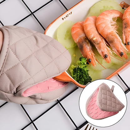 Oven Mitts Heat-Resistant Silicone Textured Grip
