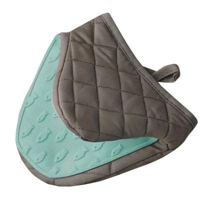 Oven Mitts Heat-Resistant Silicone Textured Grip