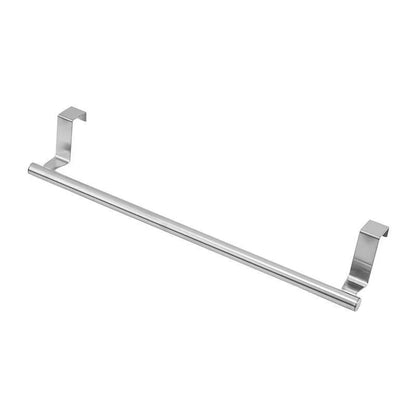 Over-Door Towel Holder Stainless Steel Drill-Free Installation