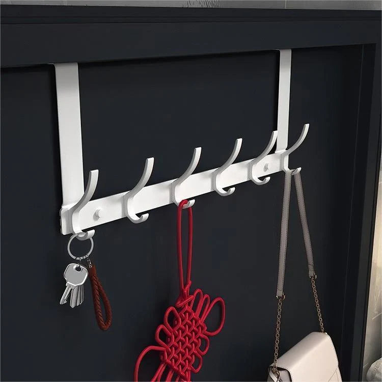 Over-the-Door Hook Rack No-Drill Space-Saving