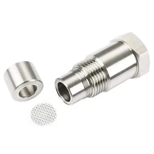 Oxygen Sensor Spacer Adapter Recessed Chamber M18x1.5 Thread