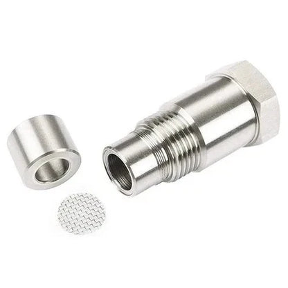 Oxygen Sensor Spacer Adapter Recessed Chamber M18x1.5 Thread