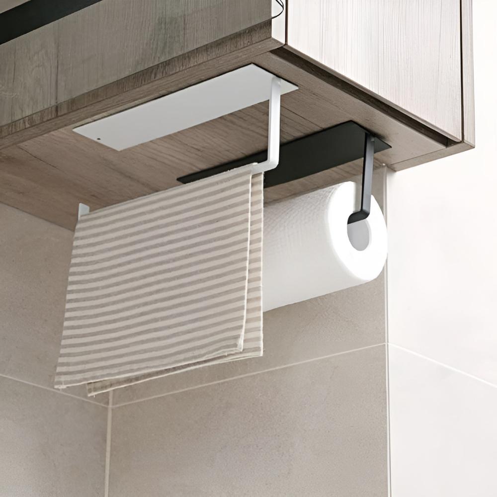 Paper Towel Holder Adhesive No-Drill Fits 9 Inch Rolls