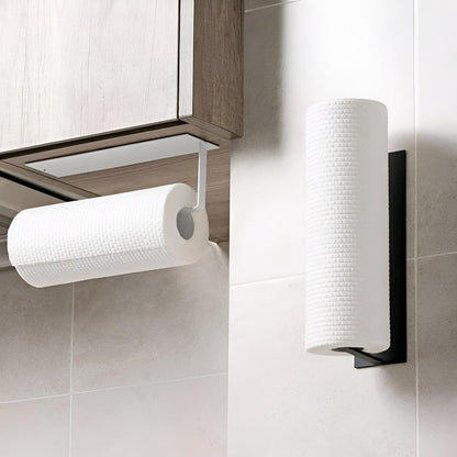 Paper Towel Holder Adhesive No-Drill Fits 9 Inch Rolls