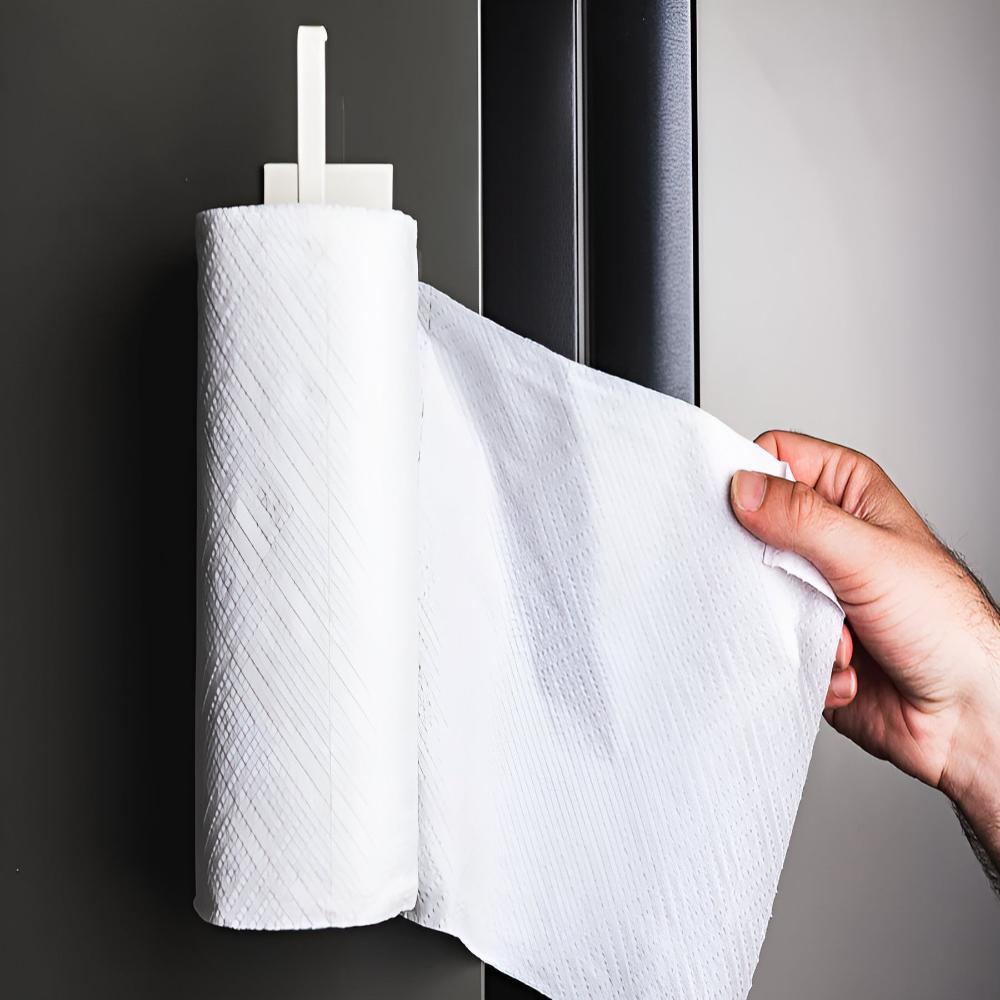 Paper Towel Holder Adhesive No-Drill Fits 9 Inch Rolls