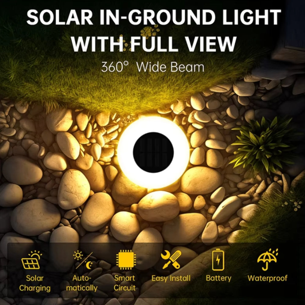 Pathway Lights Solar Dusk-to-Dawn Weather-Resistant