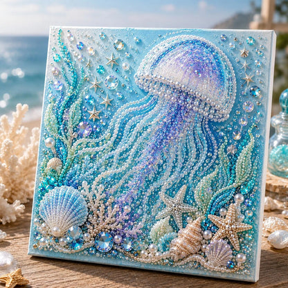 Pearl Bead Art Kit 3D Ocean Animal Mosaic