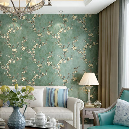 Peel & Stick Wallpaper Soft Floral Removable & Waterproof