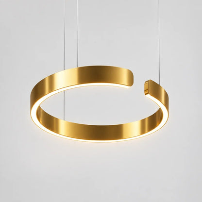 Pendant Ceiling Light Integrated LED Height-Adjustable Suspension