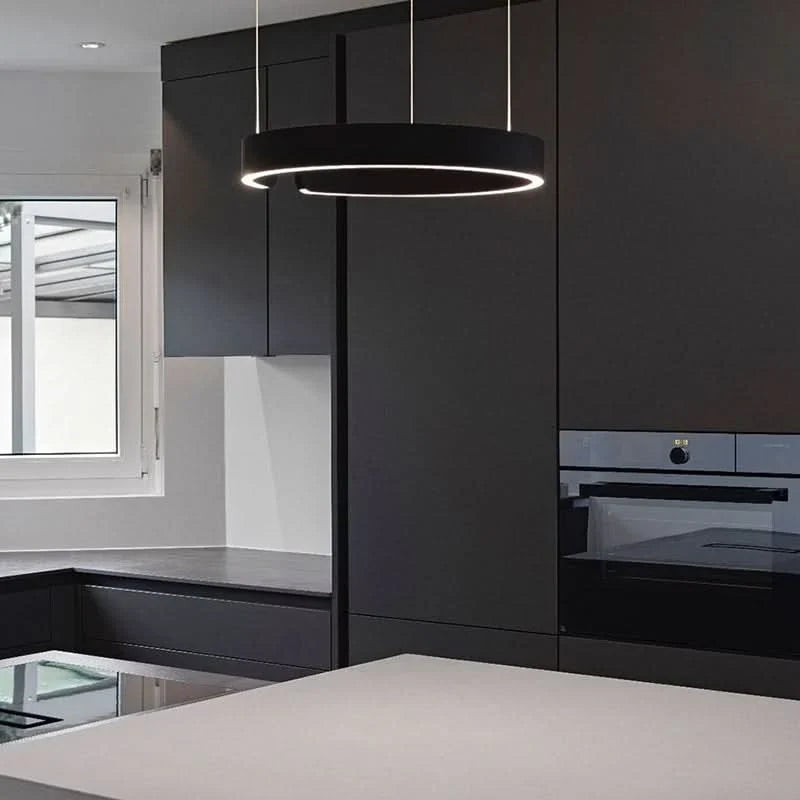 Pendant Ceiling Light Integrated LED Height-Adjustable Suspension
