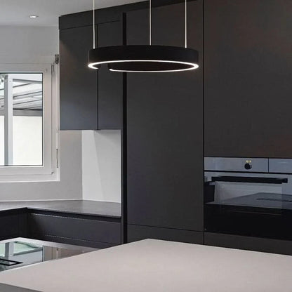 Pendant Ceiling Light Integrated LED Height-Adjustable Suspension