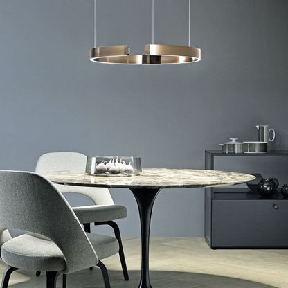 Pendant Ceiling Light Integrated LED Height-Adjustable Suspension