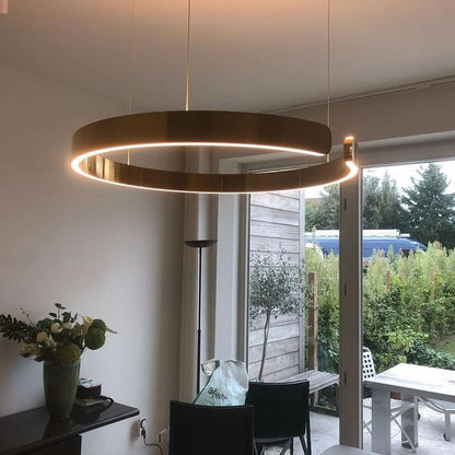 Pendant Ceiling Light Integrated LED Height-Adjustable Suspension