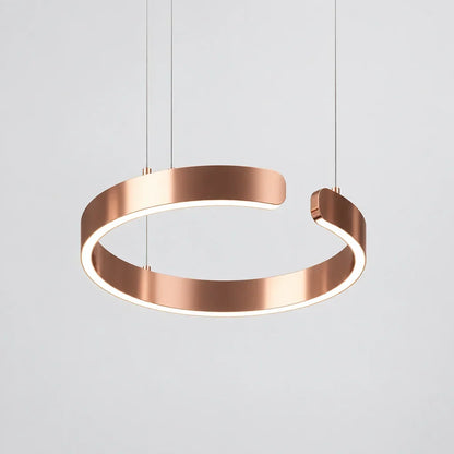 Pendant Ceiling Light Integrated LED Height-Adjustable Suspension