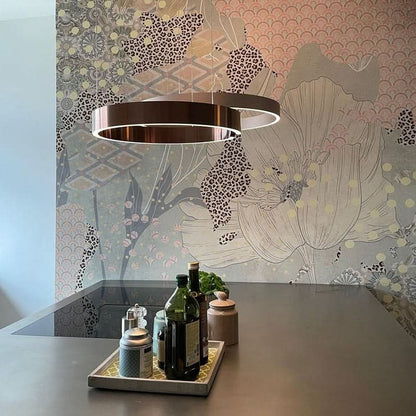 Pendant Ceiling Light Integrated LED Height-Adjustable Suspension