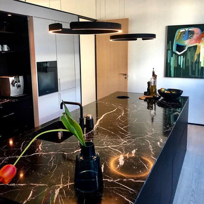 Pendant Ceiling Light Integrated LED Height-Adjustable Suspension