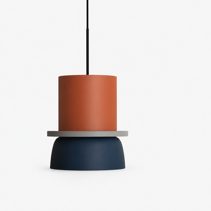 Pendant Lamp Layered Geometric Diffuse Light Colors & Sizes