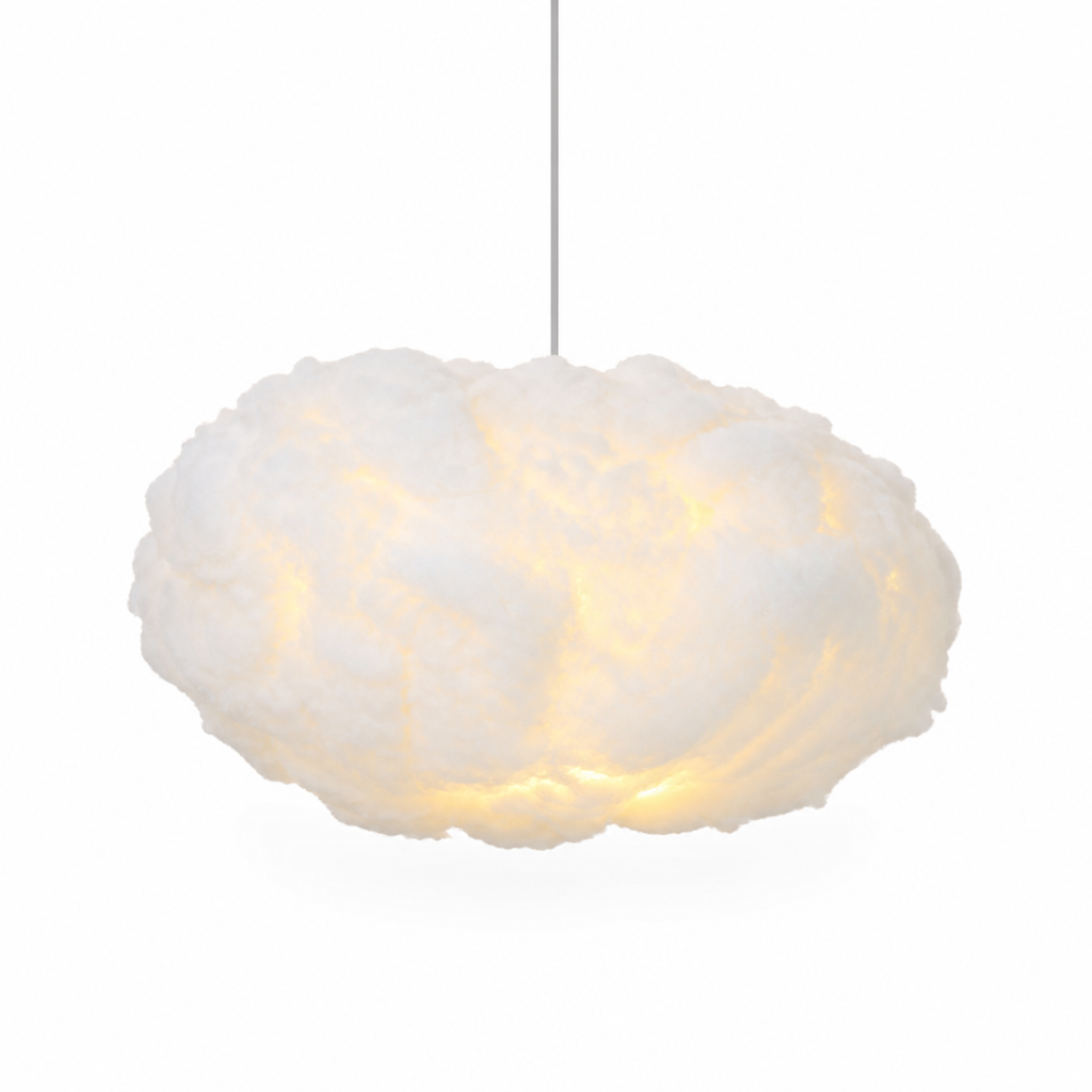Pendant Light Cloud-Shaped Warm White LED