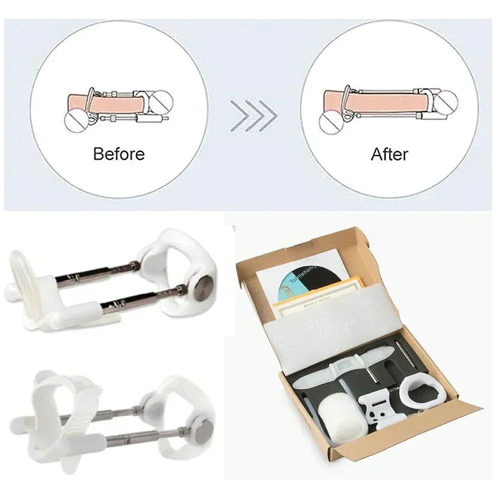 Penile Traction Device Adjustable Tension Comfort Fit