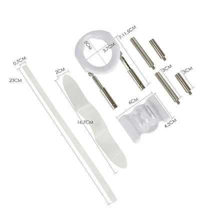 Penile Traction Device Adjustable Tension Stainless Steel & Silicone