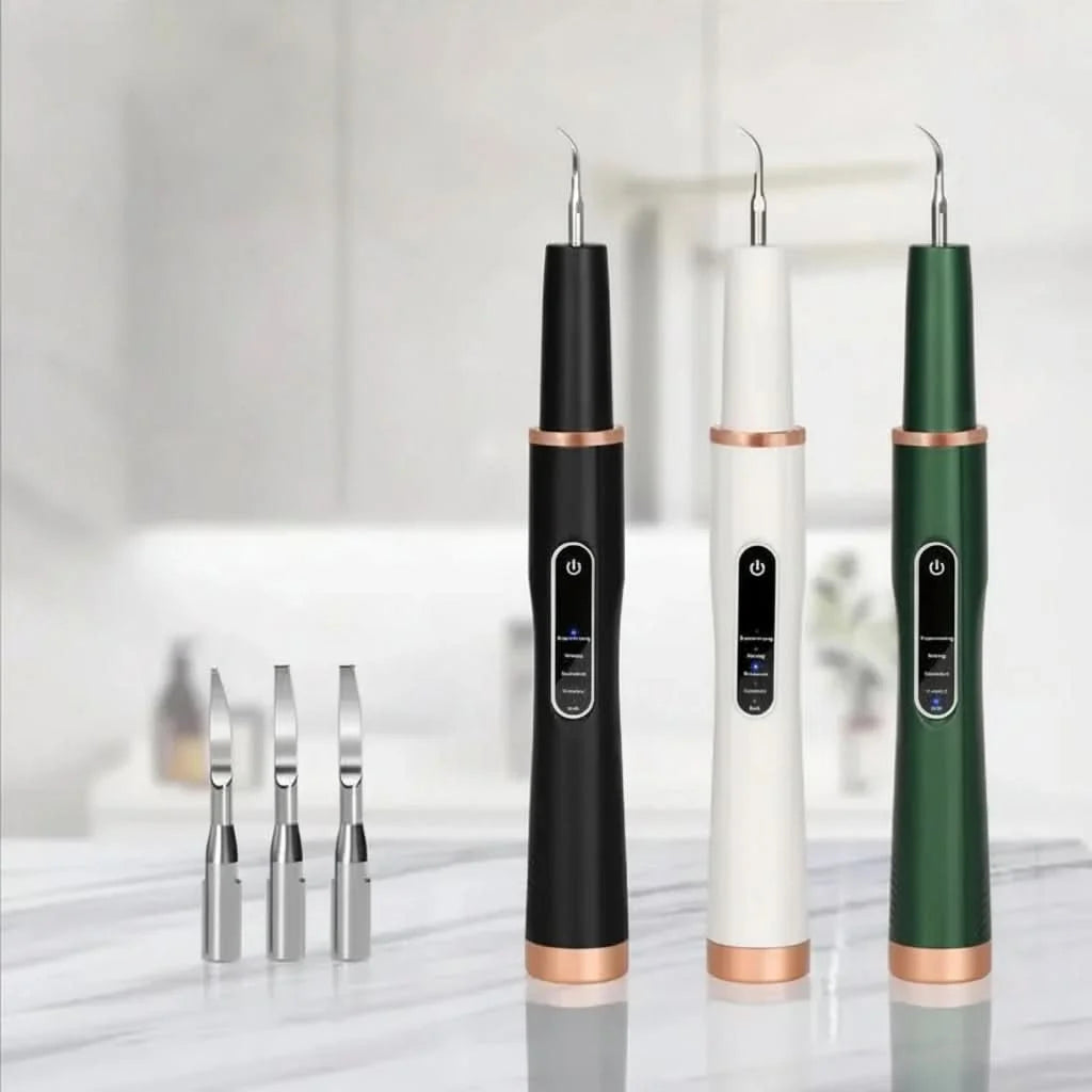 Pet Dental Cleaner Ultrasonic Rechargeable Stainless Steel Tip