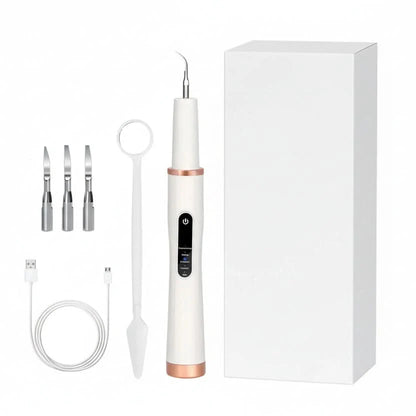 Pet Dental Cleaner Ultrasonic Rechargeable Stainless Steel Tip