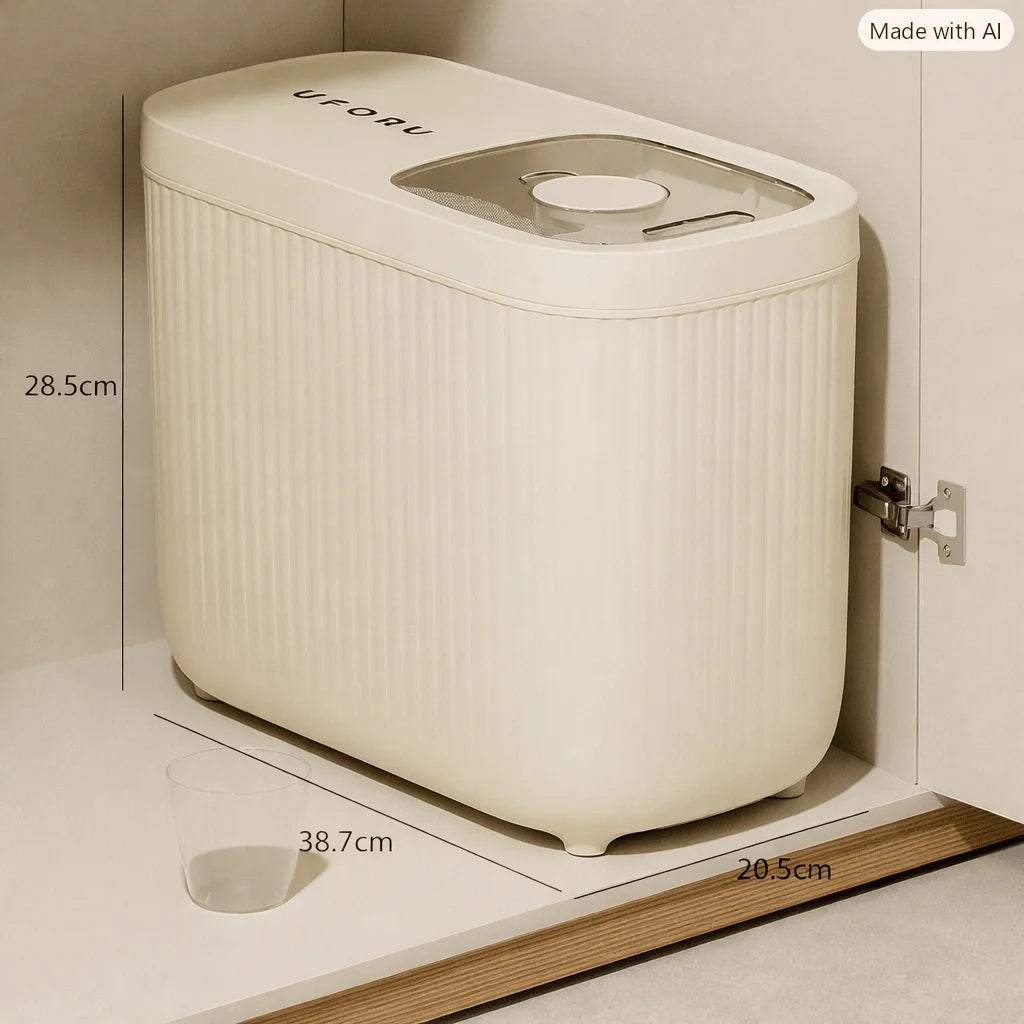 Pet Food Storage Container Airtight BPA-Free Moisture Protection