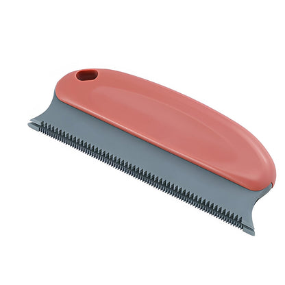 Pet Fur Remover Soft Rubber Bristles Ergonomic Handle
