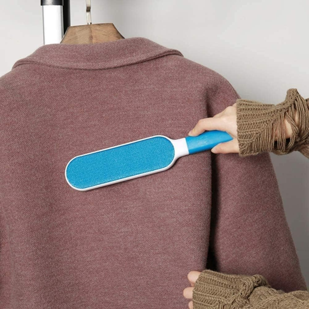 Pet Hair Remover Brush Double-Sided Electrostatic Reusable & Easy-Clean