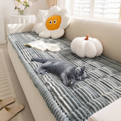 Pet Mat Soft Flannel Non-Slip Furniture Protector