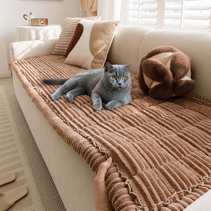 Pet Mat Soft Flannel Non-Slip Furniture Protector