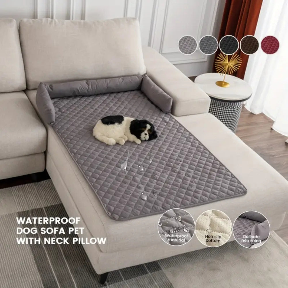Pet Sofa Cover Quilted Water-Resistant Non-Slip
