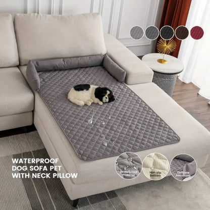 Pet Sofa Cover Quilted Water-Resistant Non-Slip