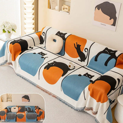 Pet Sofa Cover Woven Chenille Machine Washable