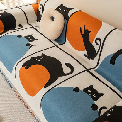Pet Sofa Cover Woven Chenille Machine Washable