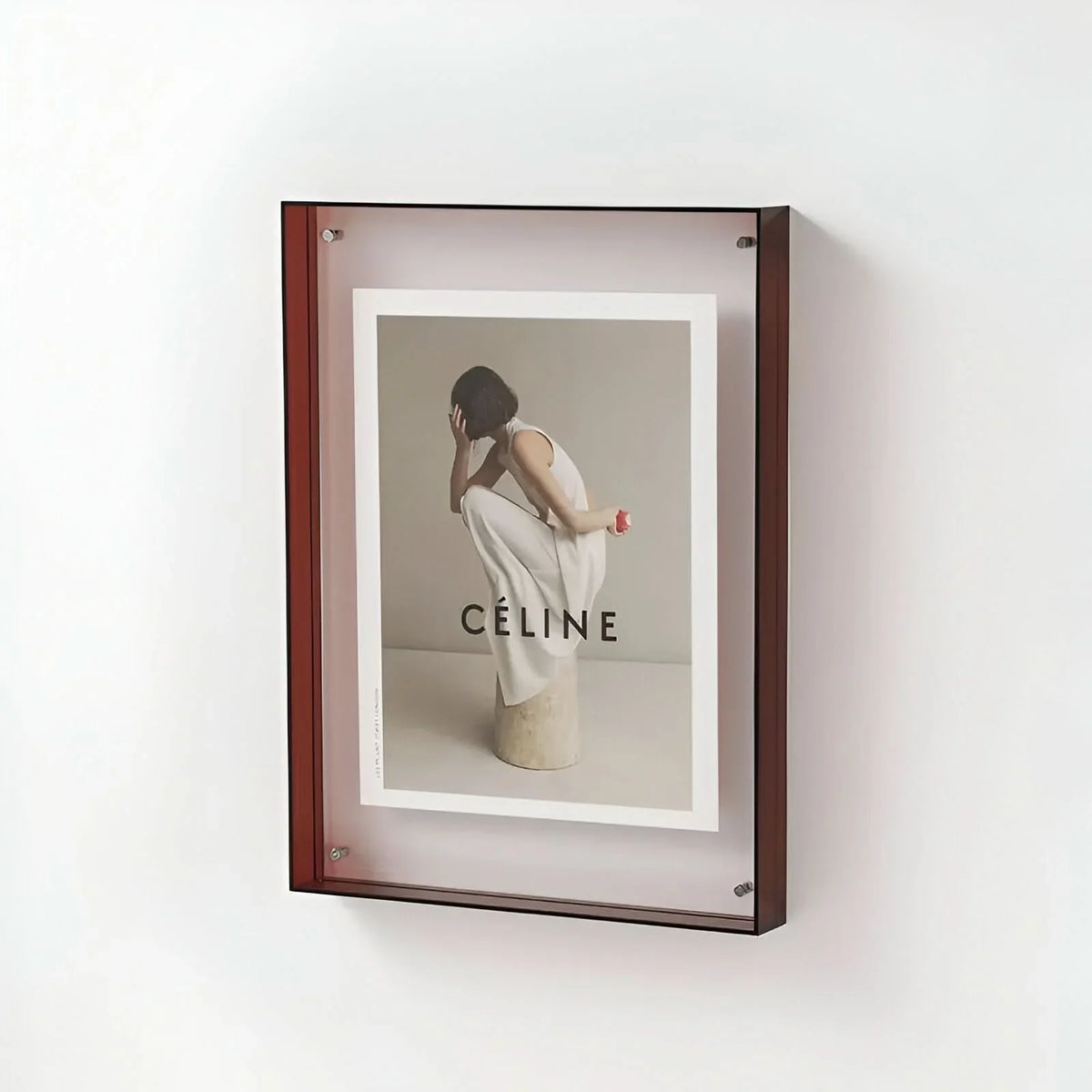Photo Frame Frameless Acrylic Floating Display