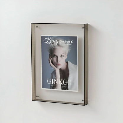 Photo Frame Frameless Acrylic Floating Display