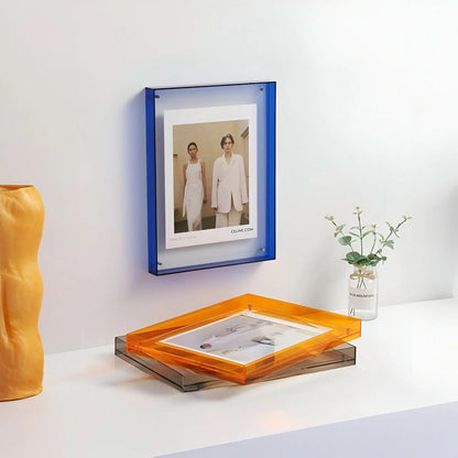 Photo Frame Frameless Acrylic Floating Display
