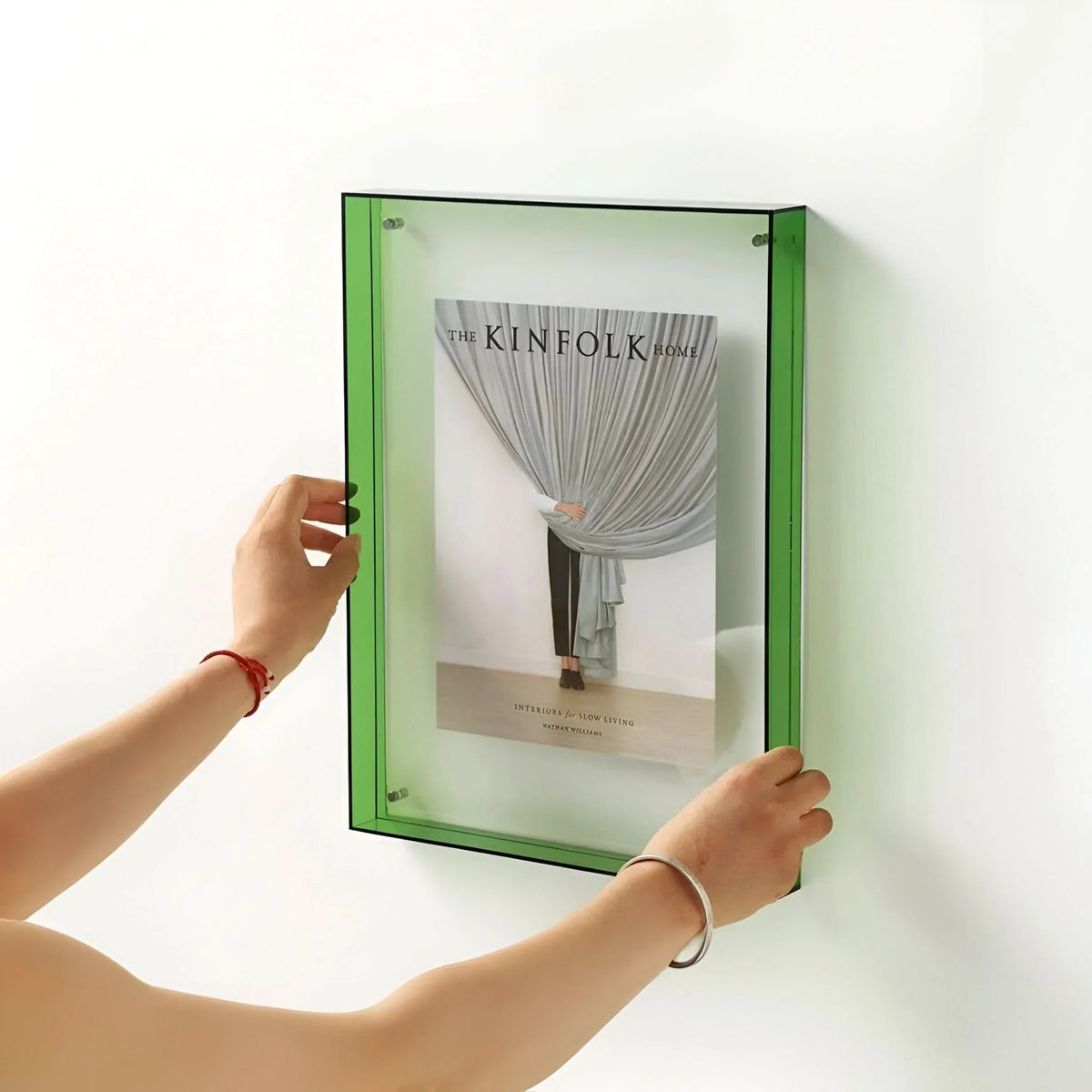 Photo Frame Frameless Acrylic Floating Display