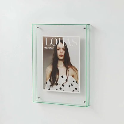 Photo Frame Frameless Acrylic Floating Display