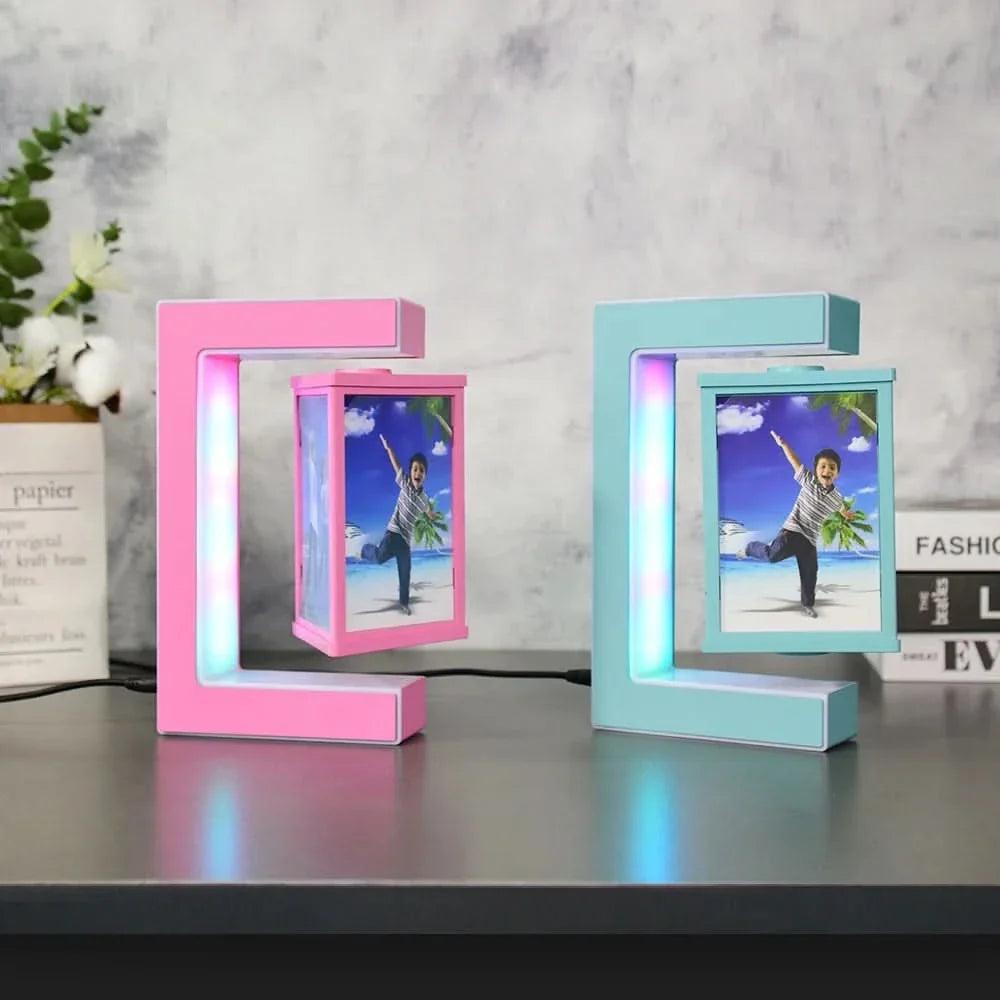 Photo Frame Magnetic Floating LED Night Light