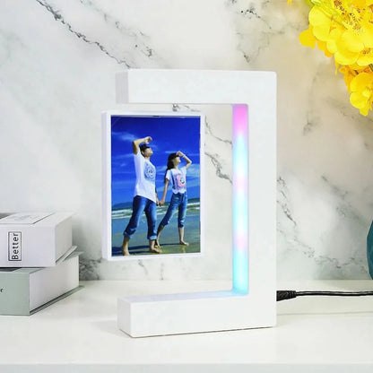 Photo Frame Magnetic Floating LED Night Light
