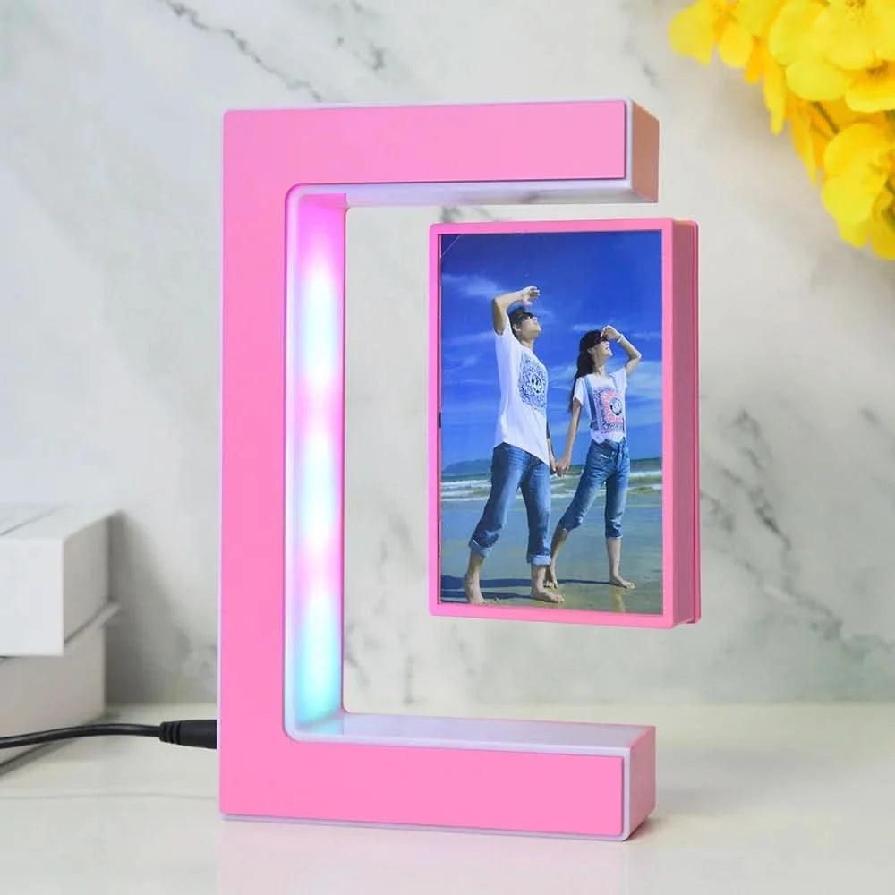 Photo Frame Magnetic Floating LED Night Light