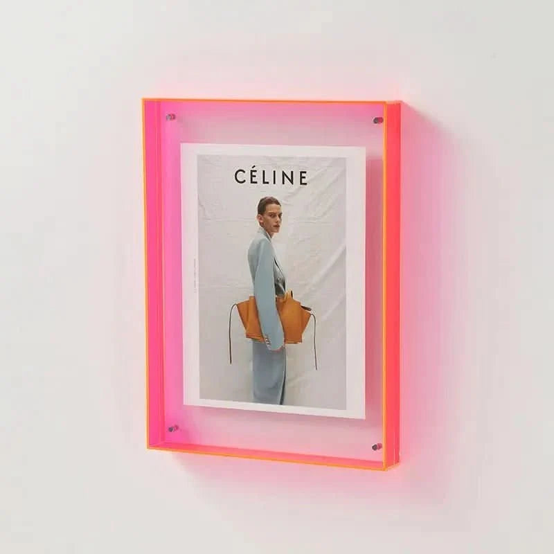 Photo Frame Transparent Acrylic Floating Display