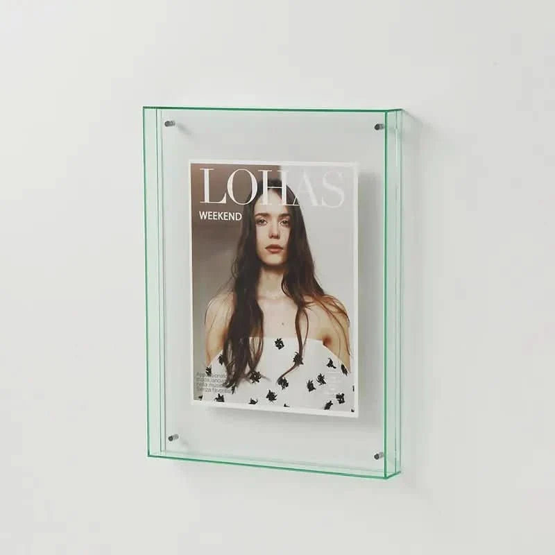 Photo Frame Transparent Acrylic Floating Display