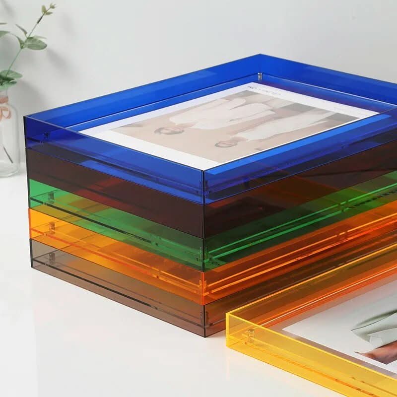 Photo Frame Transparent Acrylic Floating Display