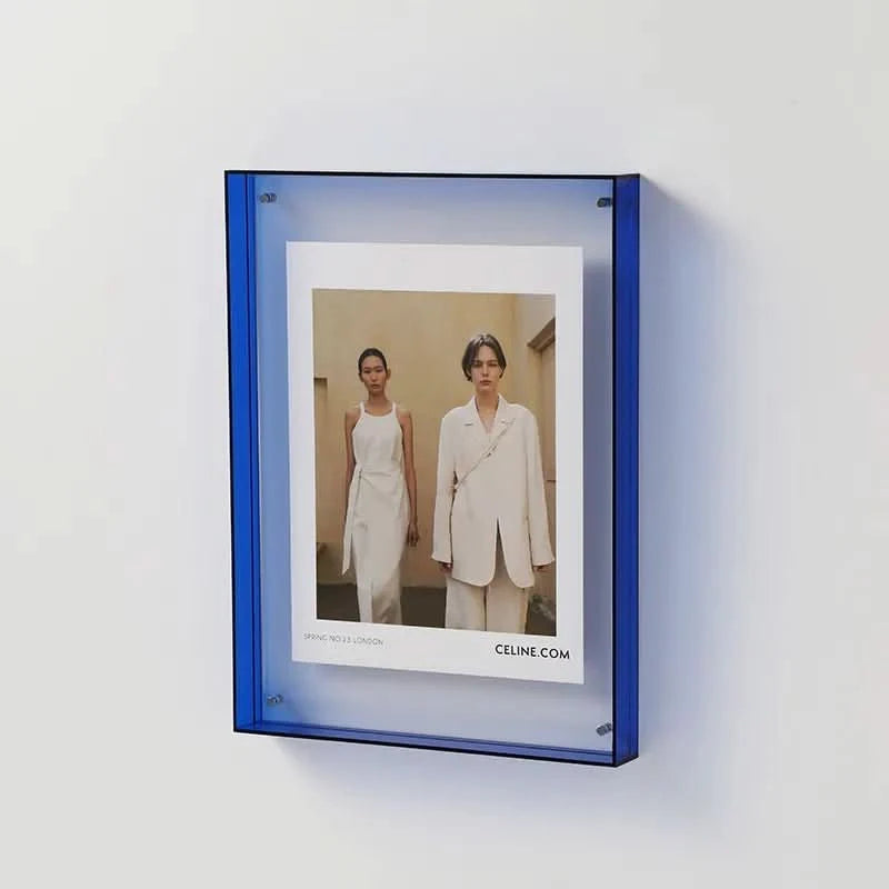 Photo Frame Transparent Acrylic Floating Display