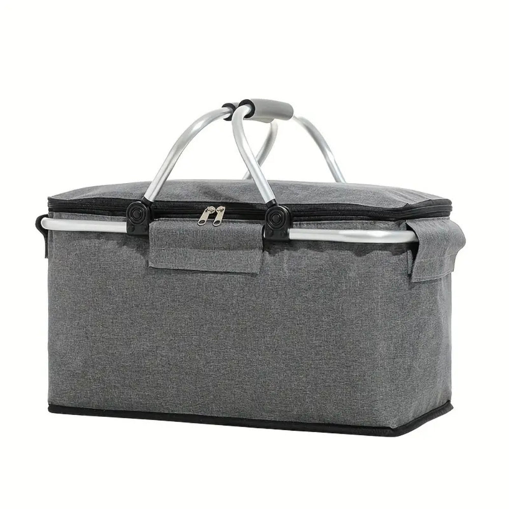 Picnic Basket Collapsible Leakproof & Insulated 18L Capacity