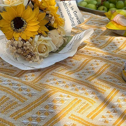 Picnic Mat Cotton Blend Twill Foldable & Machine Washable