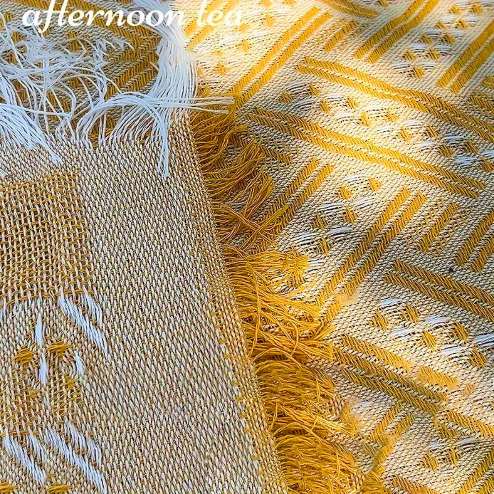 Picnic Mat Cotton Blend Twill Foldable & Machine Washable
